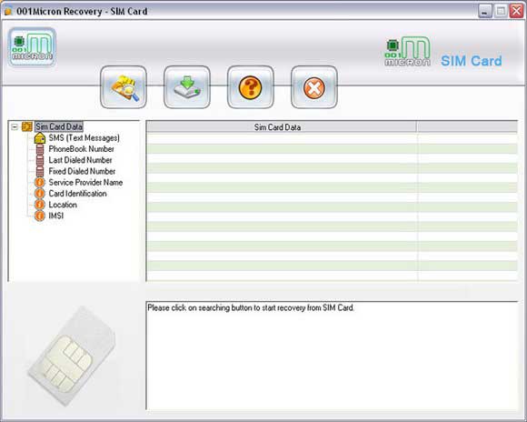 Screenshot of USB Sim Card Backup