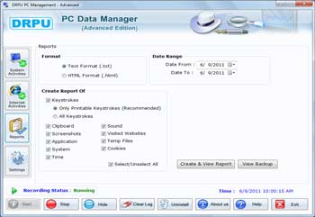 KeyLogger software