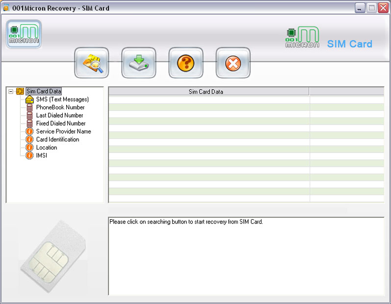 SIM Card Files Recovery Software
